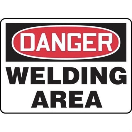 Accuform OSHA DANGER SAFETY SIGN WELDING MWLD011VA MWLD011VA